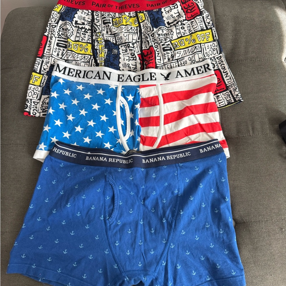 Bundle of Designer Men's Boxer Briefs